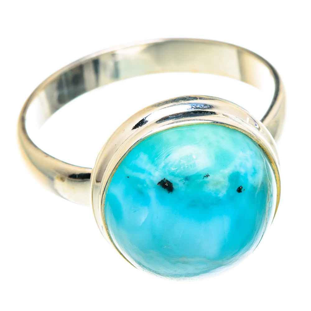 Larimar Rings handcrafted by Ana Silver Co - RING88204