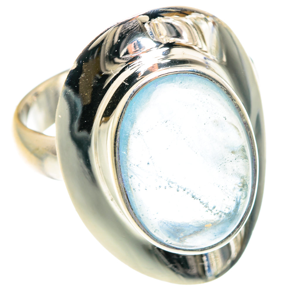 Aquamarine Rings handcrafted by Ana Silver Co - RING88226