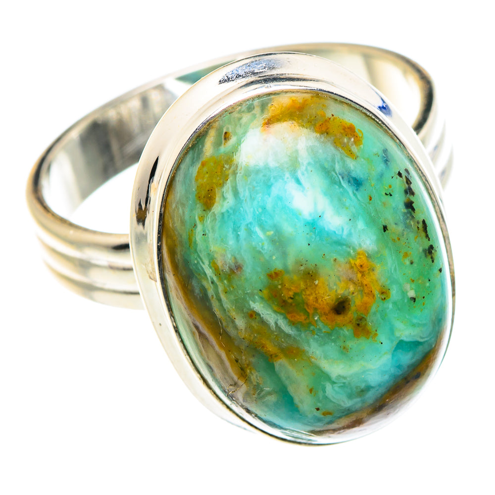 Peruvian Opal Rings handcrafted by Ana Silver Co - RING88260