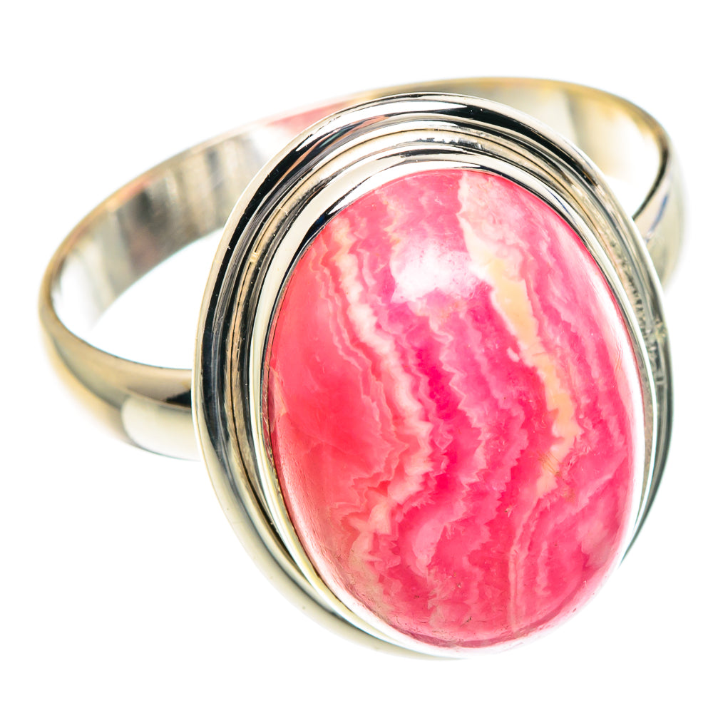 Rhodochrosite Rings handcrafted by Ana Silver Co - RING88270
