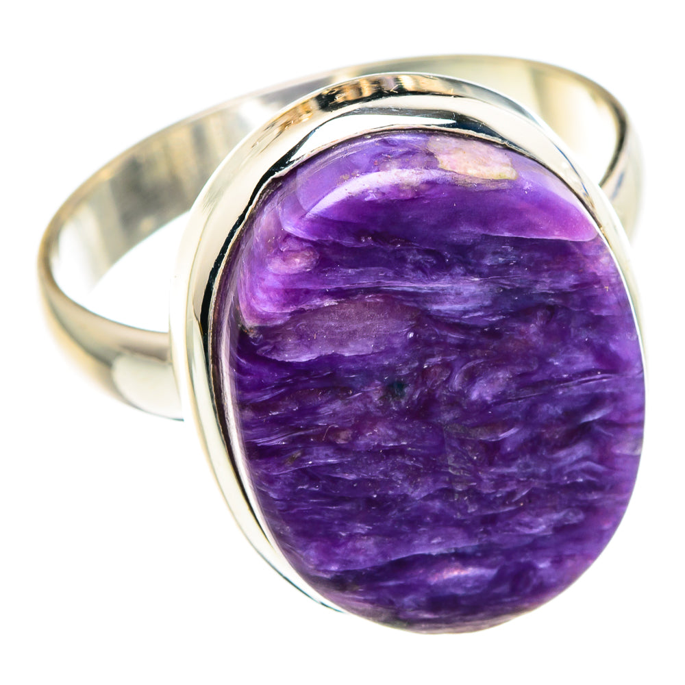 Charoite Rings handcrafted by Ana Silver Co - RING88272