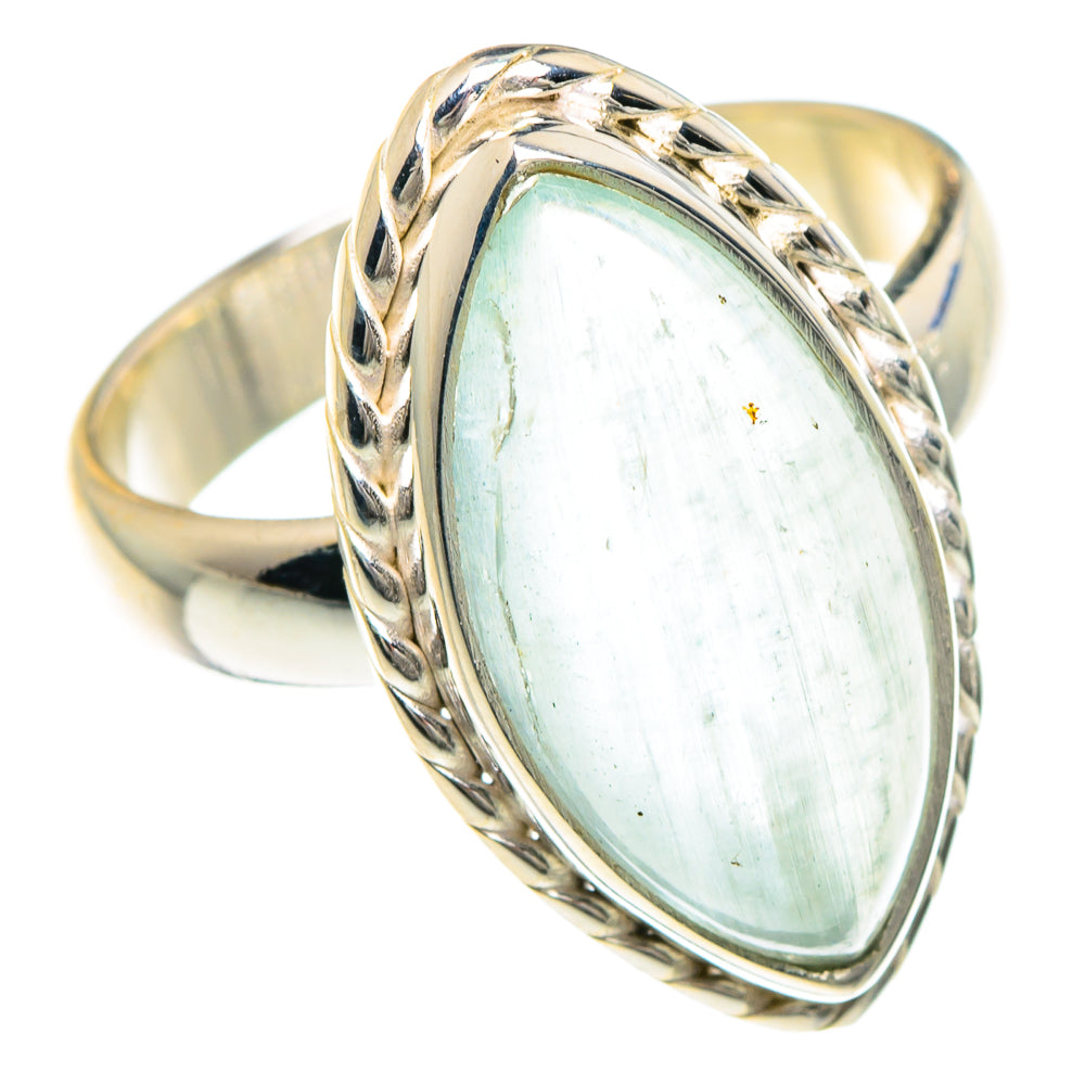 Aqua Chalcedony Rings handcrafted by Ana Silver Co - RING88340 - Photo 2