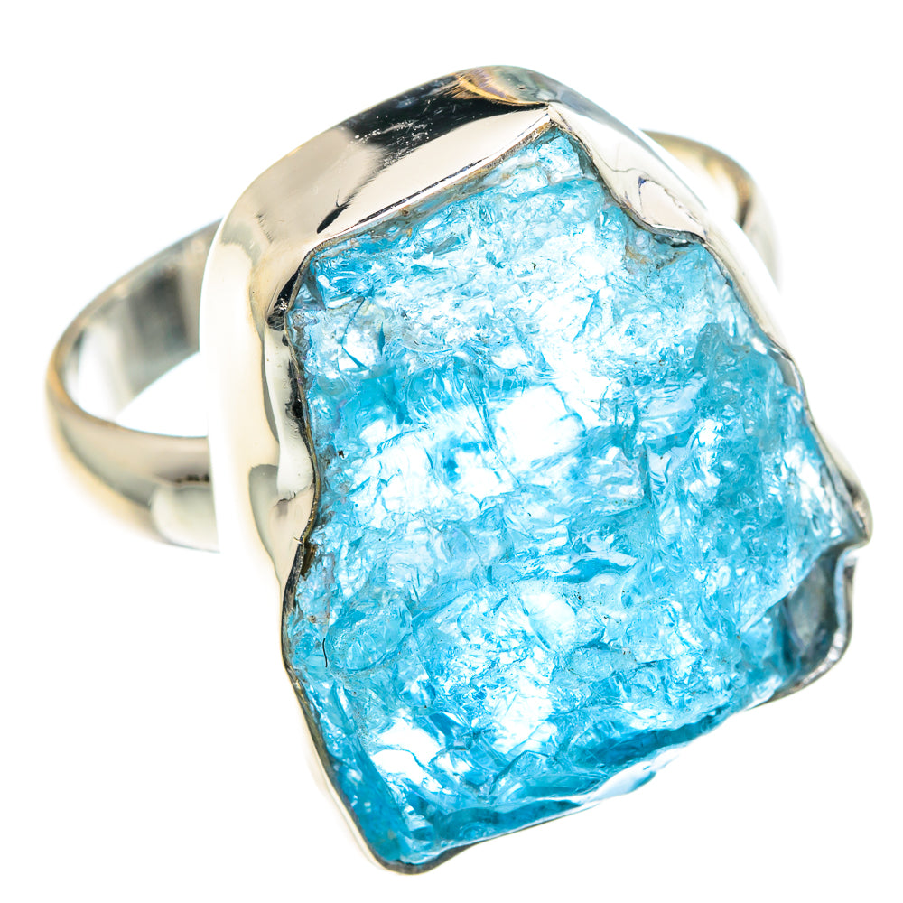 Aquamarine Rings handcrafted by Ana Silver Co - RING88471