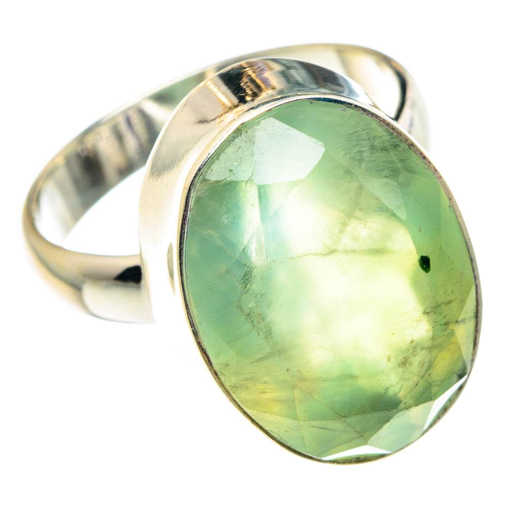 Prehnite Rings handcrafted by Ana Silver Co - RING88476