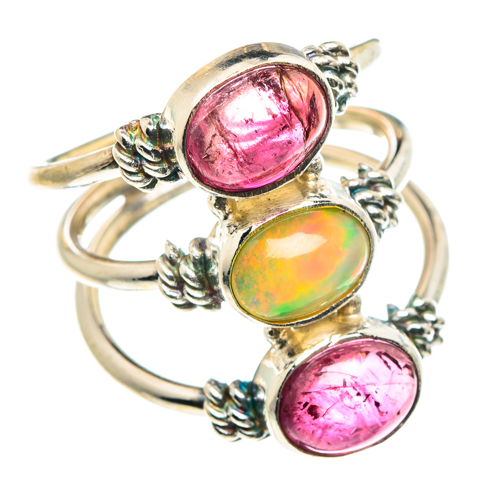 Ethiopian Opal Rings handcrafted by Ana Silver Co - RING88518