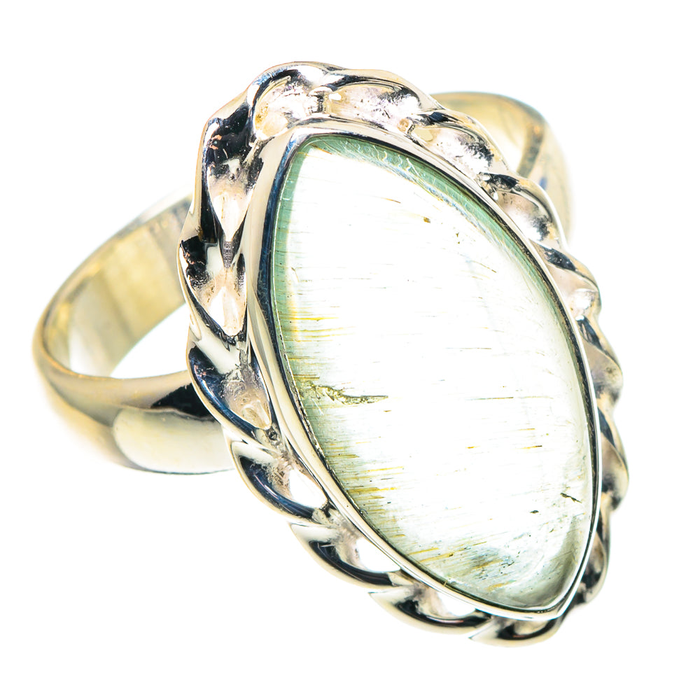 Aqua Chalcedony Rings handcrafted by Ana Silver Co - RING88571 - Photo 2