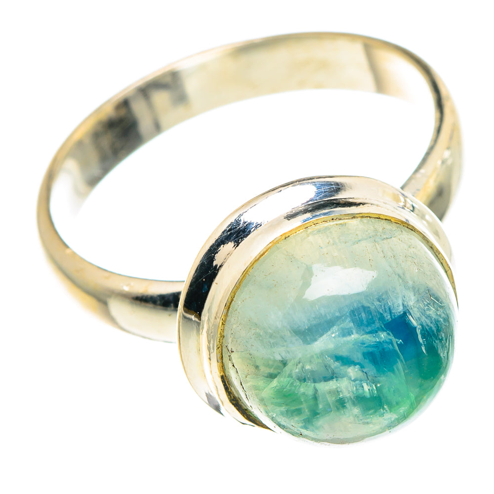 Rainbow Moonstone Rings handcrafted by Ana Silver Co - RING88596