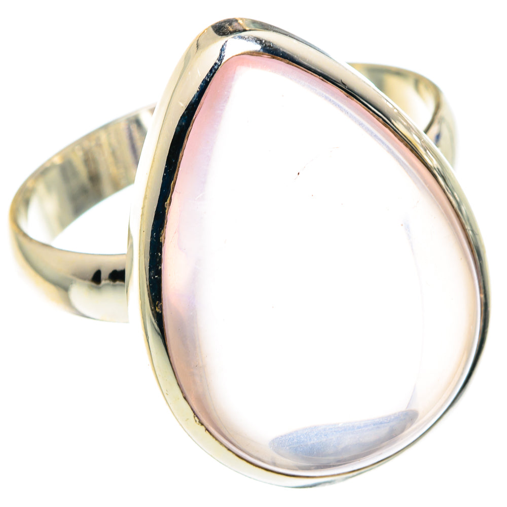Rose Quartz Rings handcrafted by Ana Silver Co - RING88621
