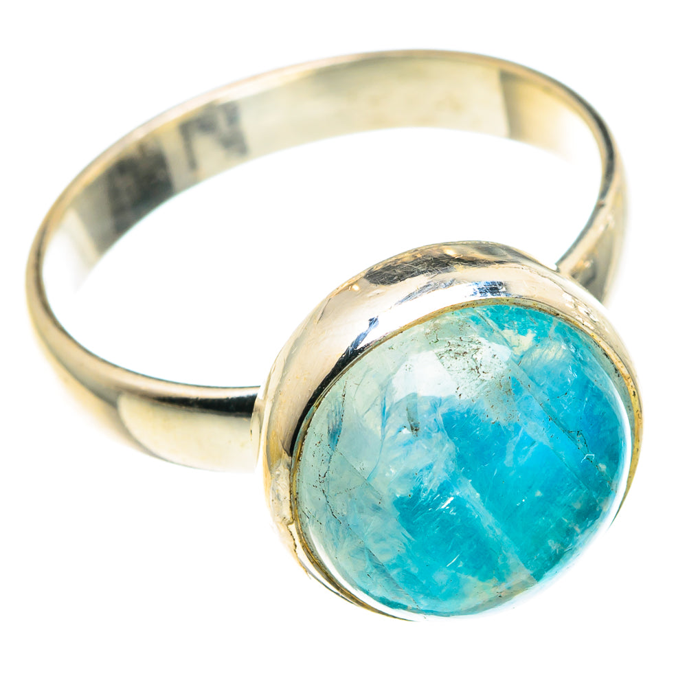 Rainbow Moonstone Rings handcrafted by Ana Silver Co - RING88630