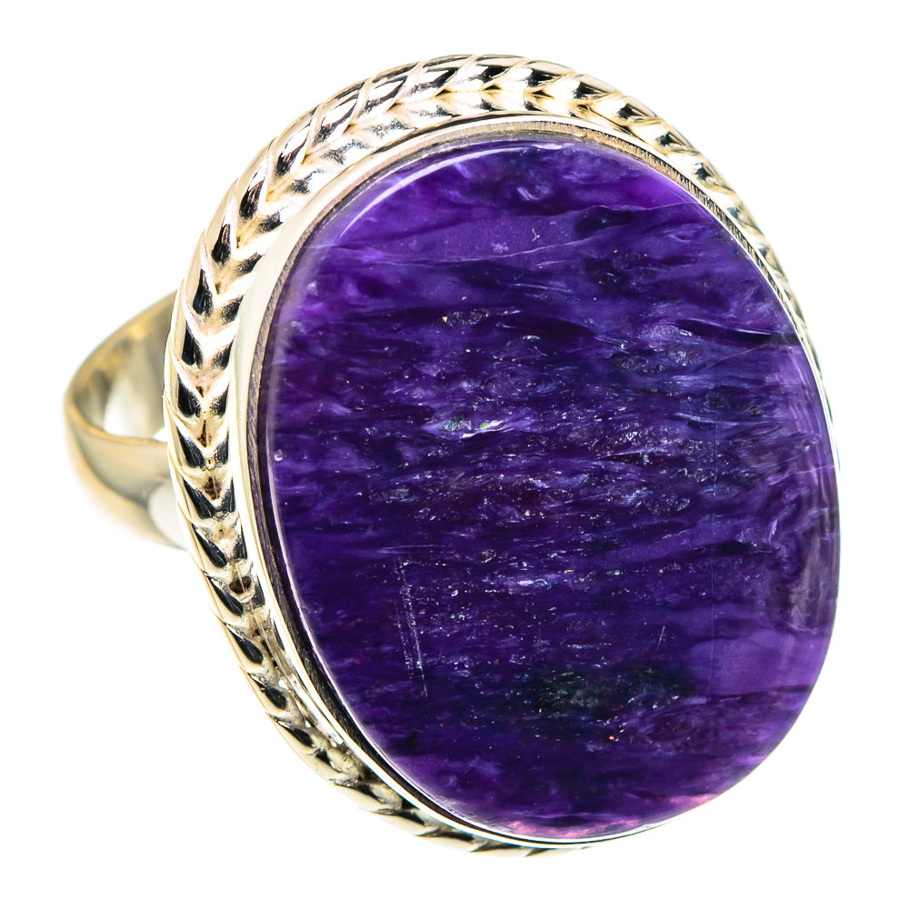 Charoite Rings handcrafted by Ana Silver Co - RING88711