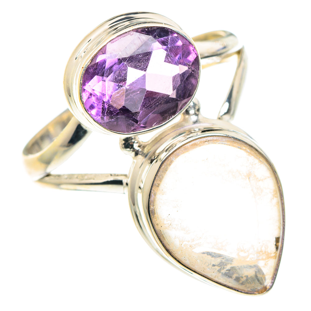 Rose Quartz Rings handcrafted by Ana Silver Co - RING88712