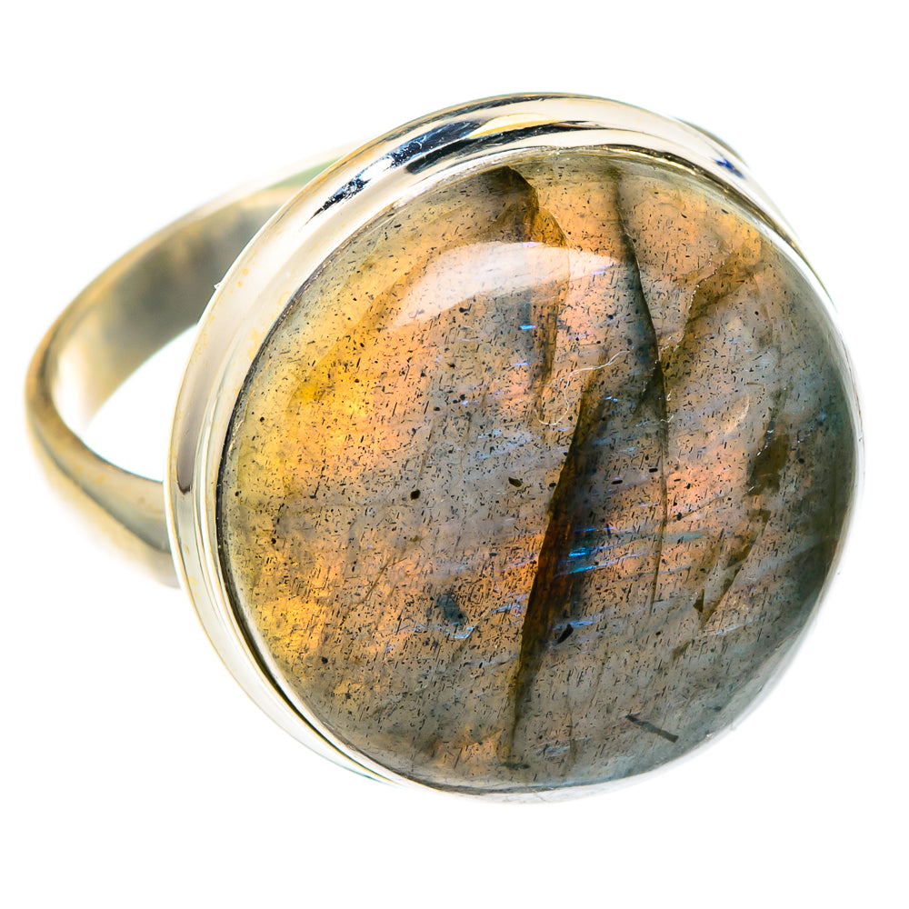 Labradorite Rings handcrafted by Ana Silver Co - RING88730