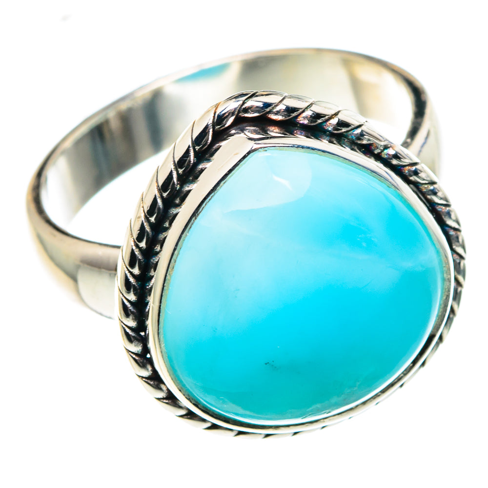 Larimar Rings handcrafted by Ana Silver Co - RING88756