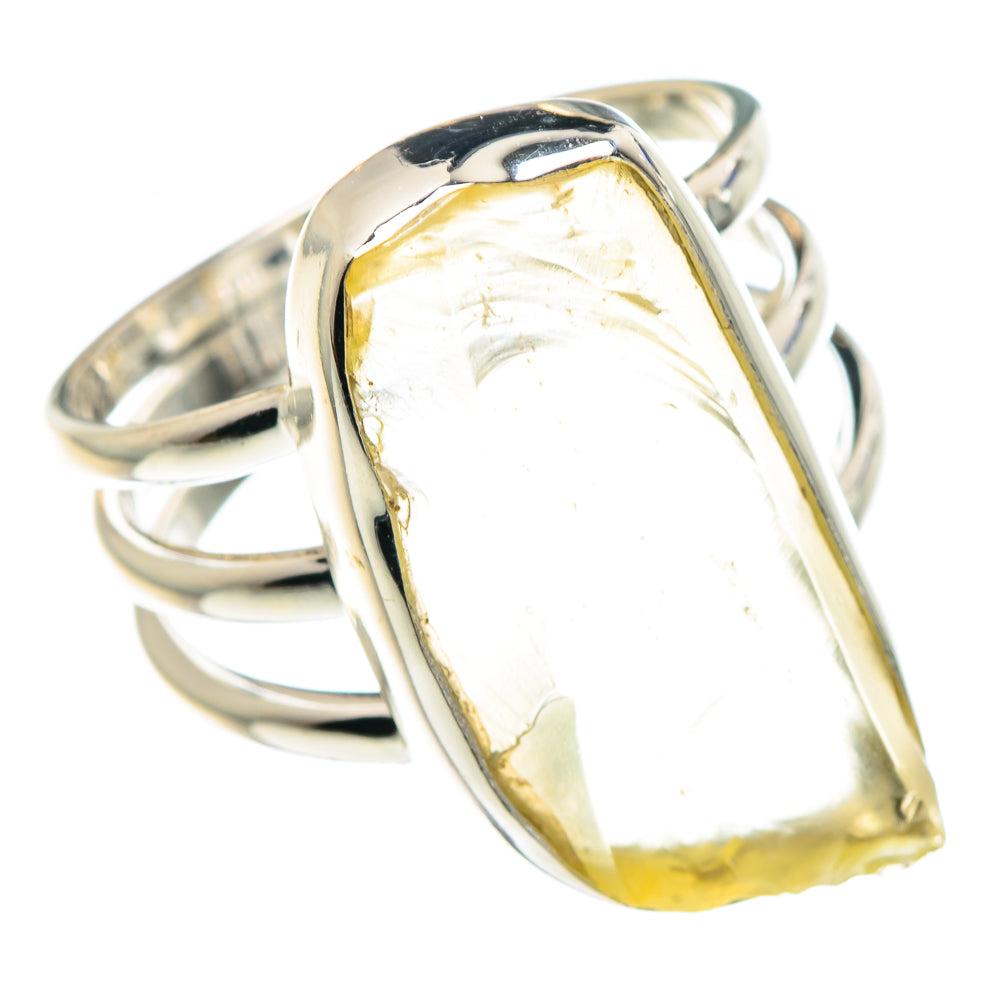 Libyan Glass Rings handcrafted by Ana Silver Co - RING88803 - Photo 2