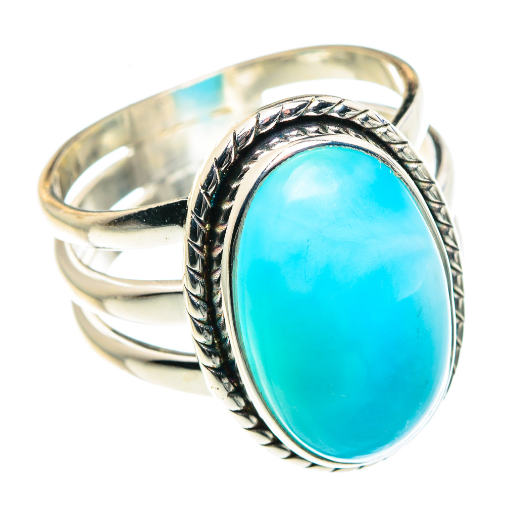 Larimar Rings handcrafted by Ana Silver Co - RING88824