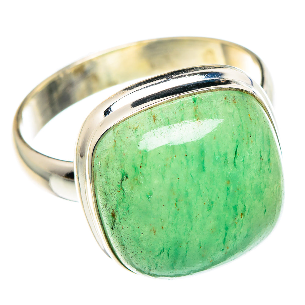 Green Aventurine Rings handcrafted by Ana Silver Co - RING88830