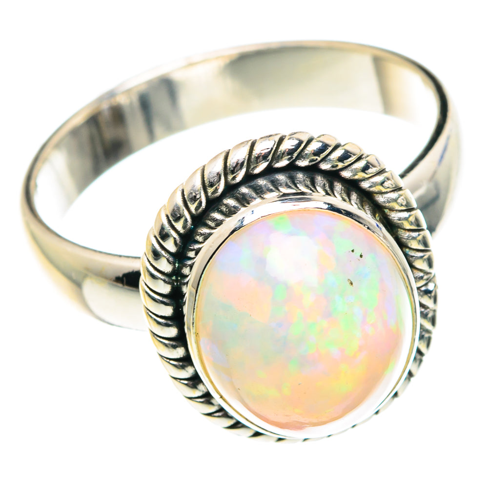 Ethiopian Opal Rings handcrafted by Ana Silver Co - RING88849
