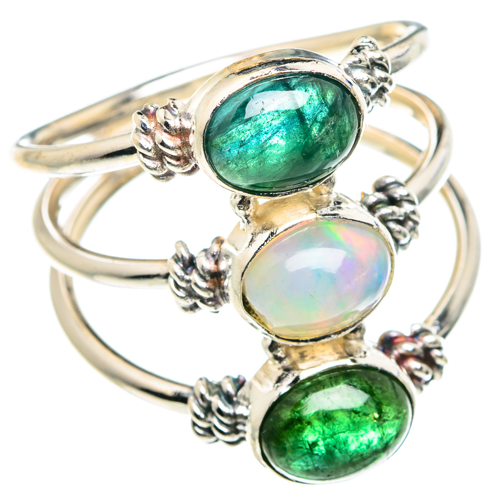 Ethiopian Opal Rings handcrafted by Ana Silver Co - RING88850
