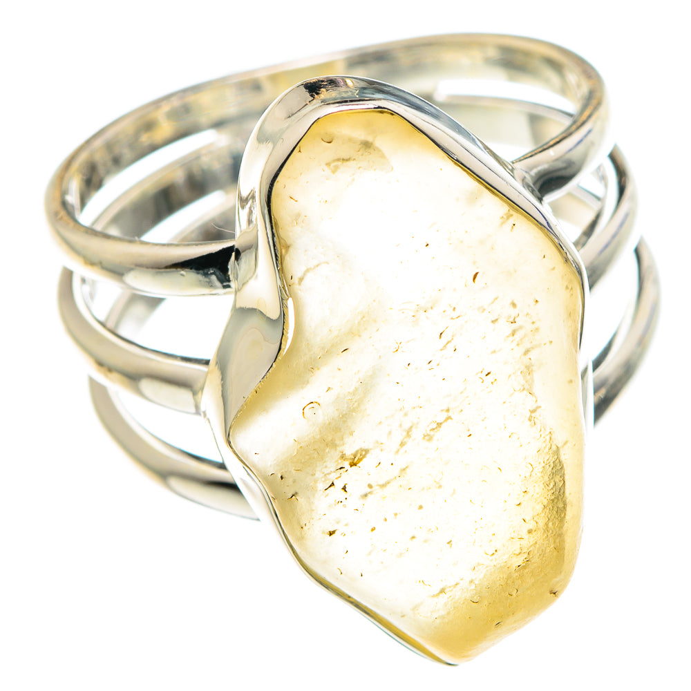 Libyan Glass Rings handcrafted by Ana Silver Co - RING88900 - Photo 2