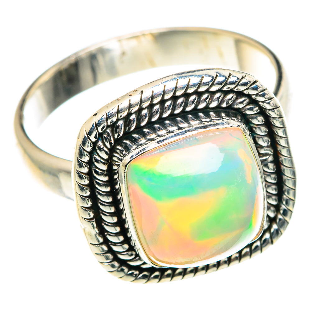 Ethiopian Opal Rings handcrafted by Ana Silver Co - RING88948