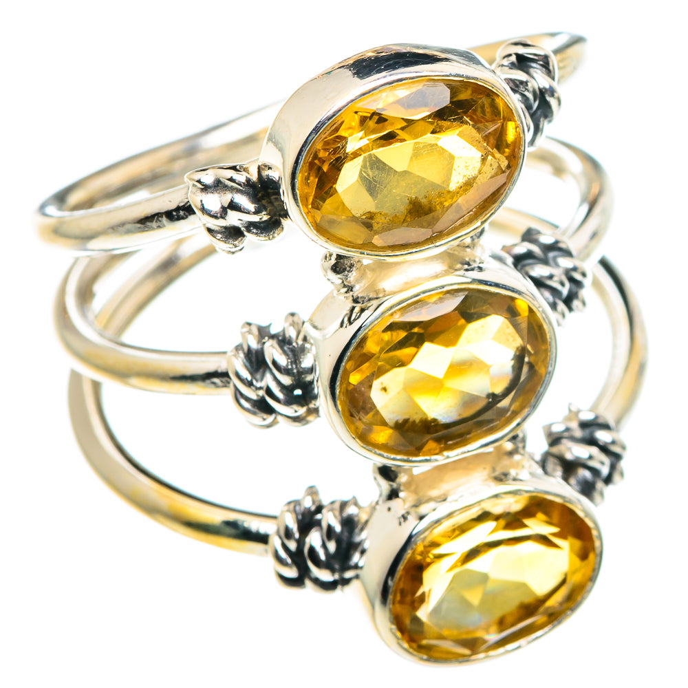 Citrine Rings handcrafted by Ana Silver Co - RING88966