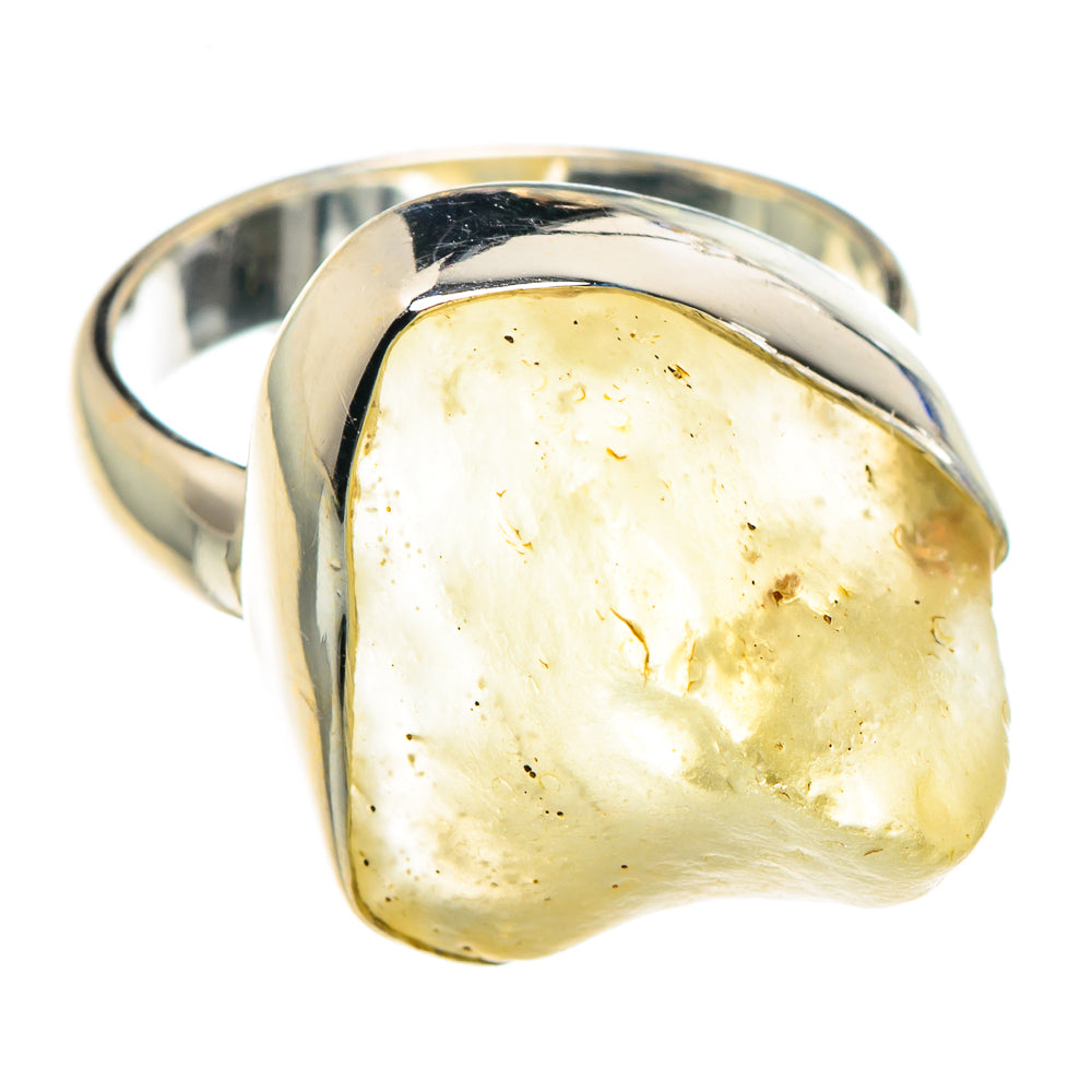 Libyan Glass Rings handcrafted by Ana Silver Co - RING88968