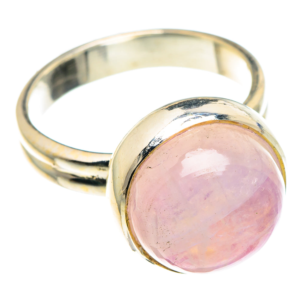 Pink Moonstone Rings handcrafted by Ana Silver Co - RING88972