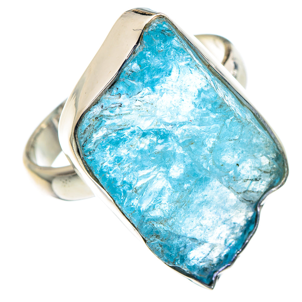 Aquamarine Rings handcrafted by Ana Silver Co - RING89070