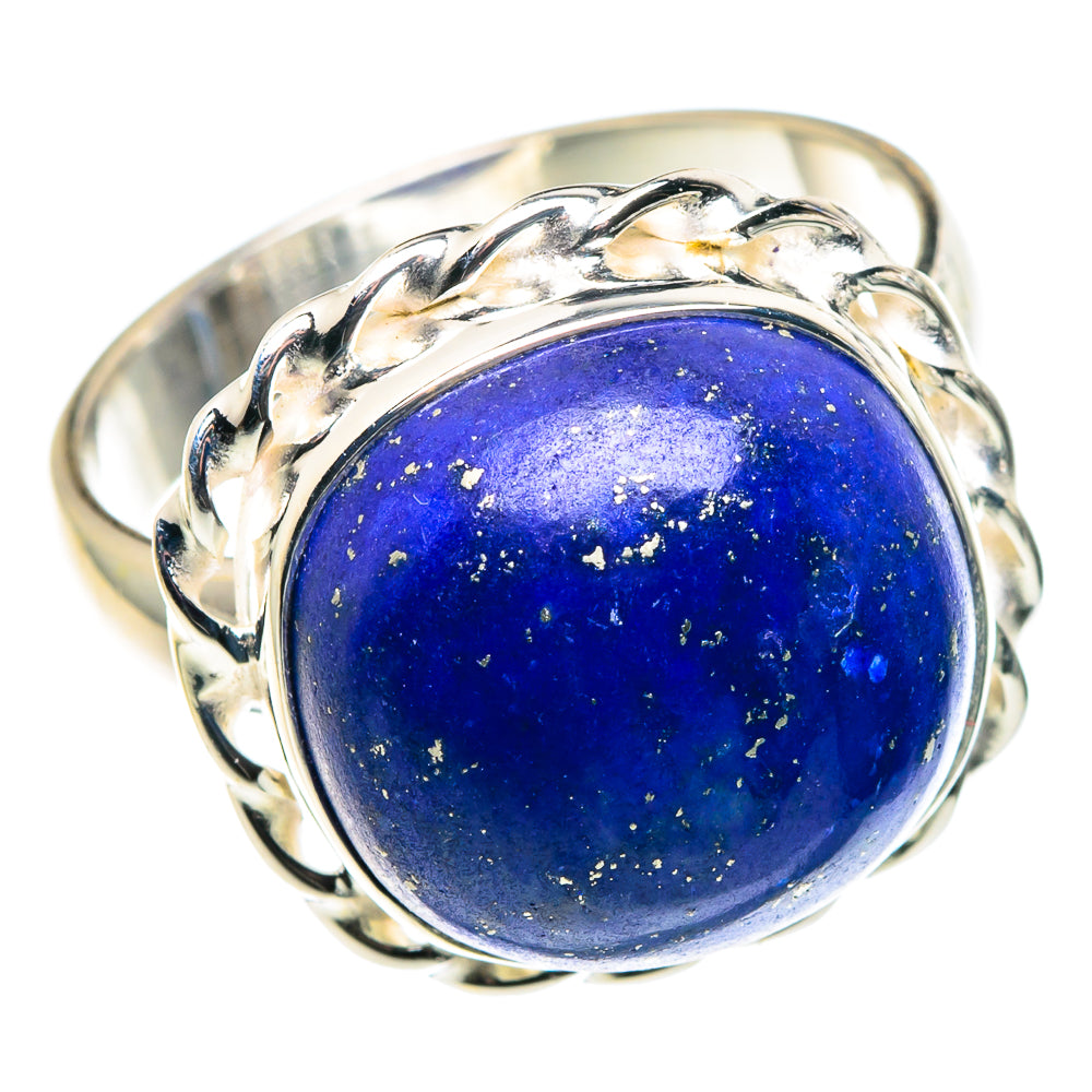 Lapis Lazuli Rings handcrafted by Ana Silver Co - RING89105