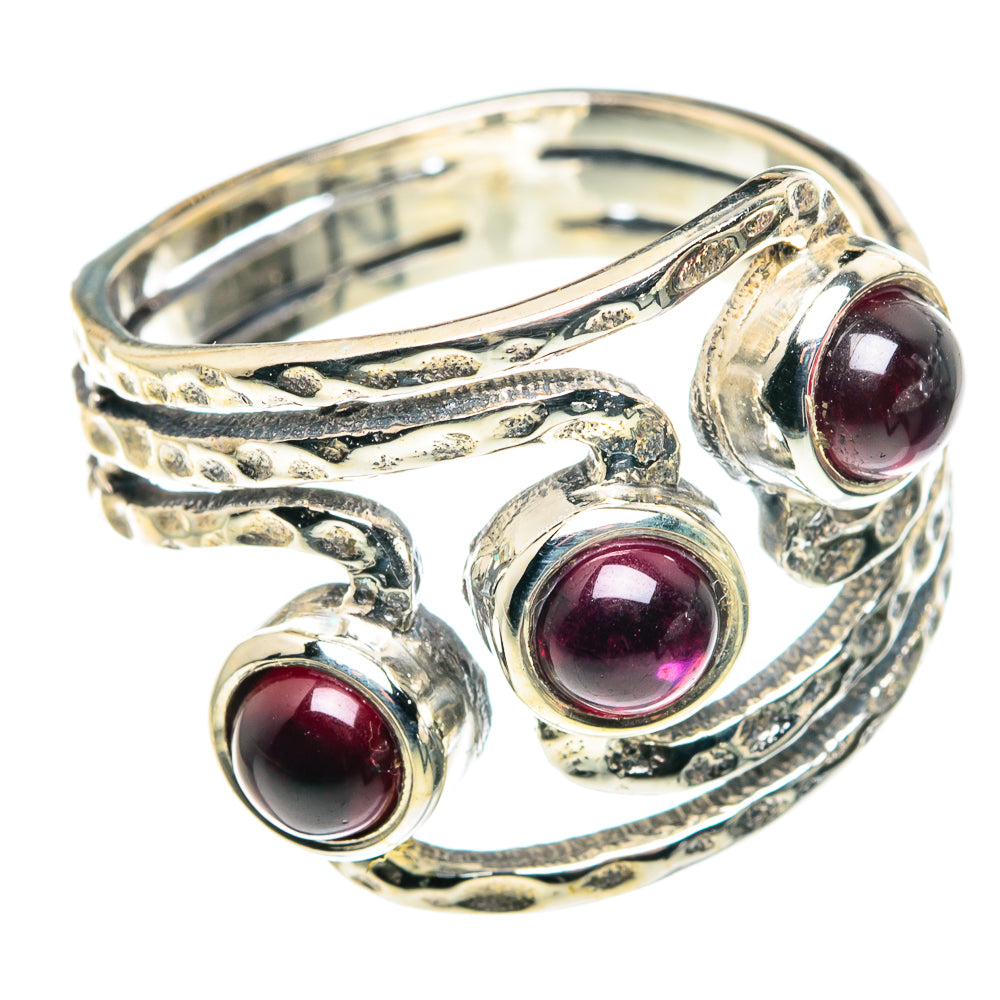 Garnet Rings handcrafted by Ana Silver Co - RING89124