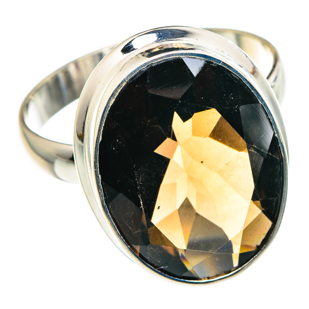 Smoky Quartz Rings handcrafted by Ana Silver Co - RING89150