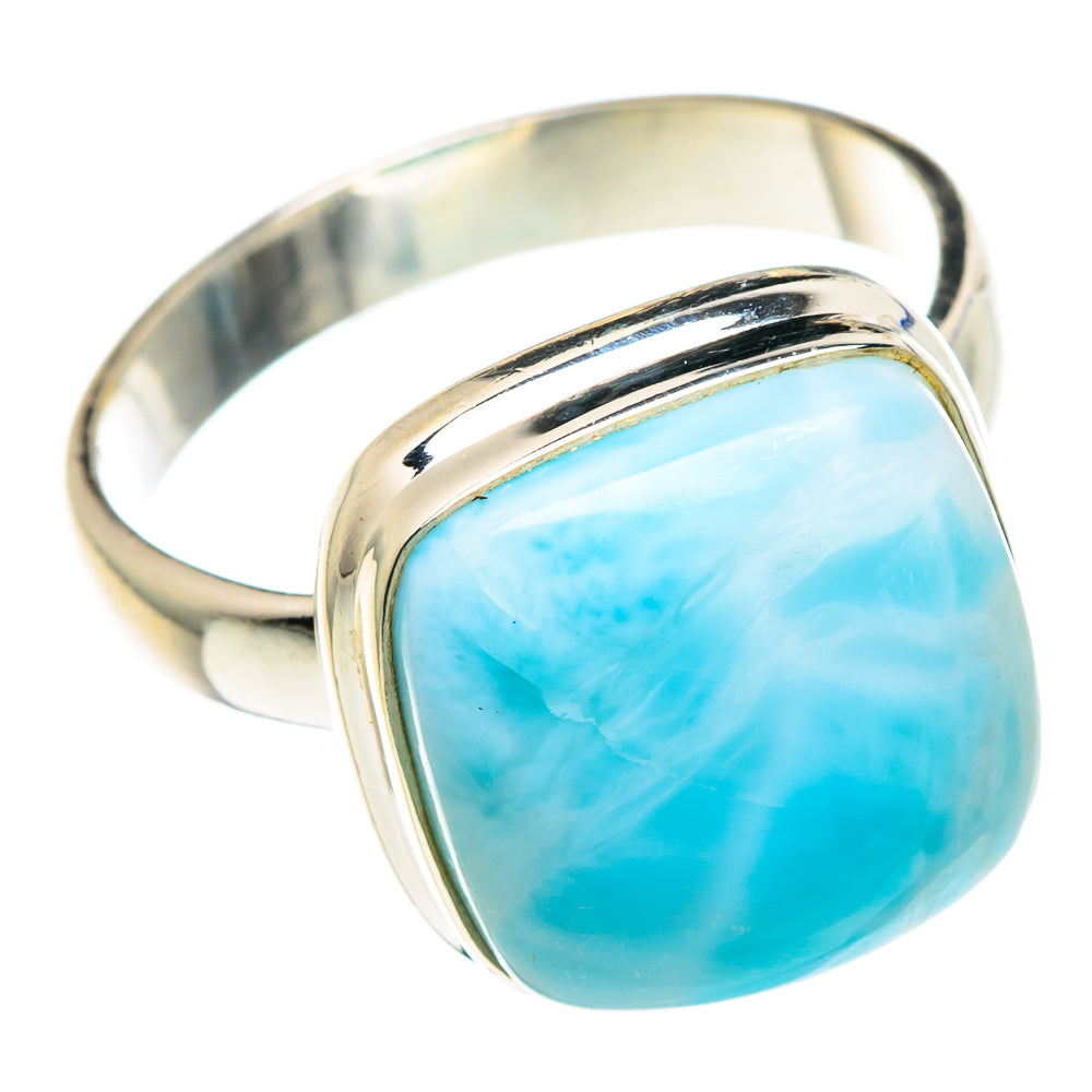 Larimar Rings handcrafted by Ana Silver Co - RING89201
