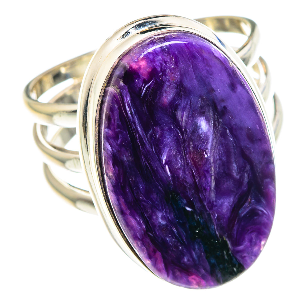 Charoite Rings handcrafted by Ana Silver Co - RING89218