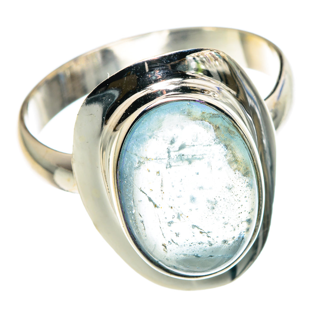 Aquamarine Rings handcrafted by Ana Silver Co - RING89257