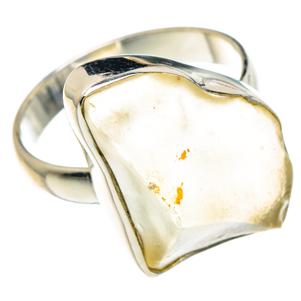 Libyan Glass Rings handcrafted by Ana Silver Co - RING89286 - Photo 2