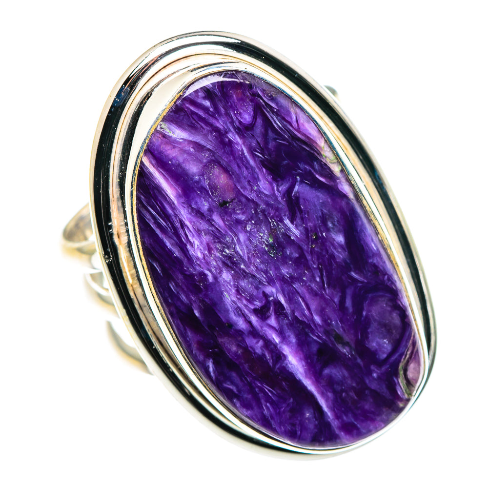 Charoite Rings handcrafted by Ana Silver Co - RING89369
