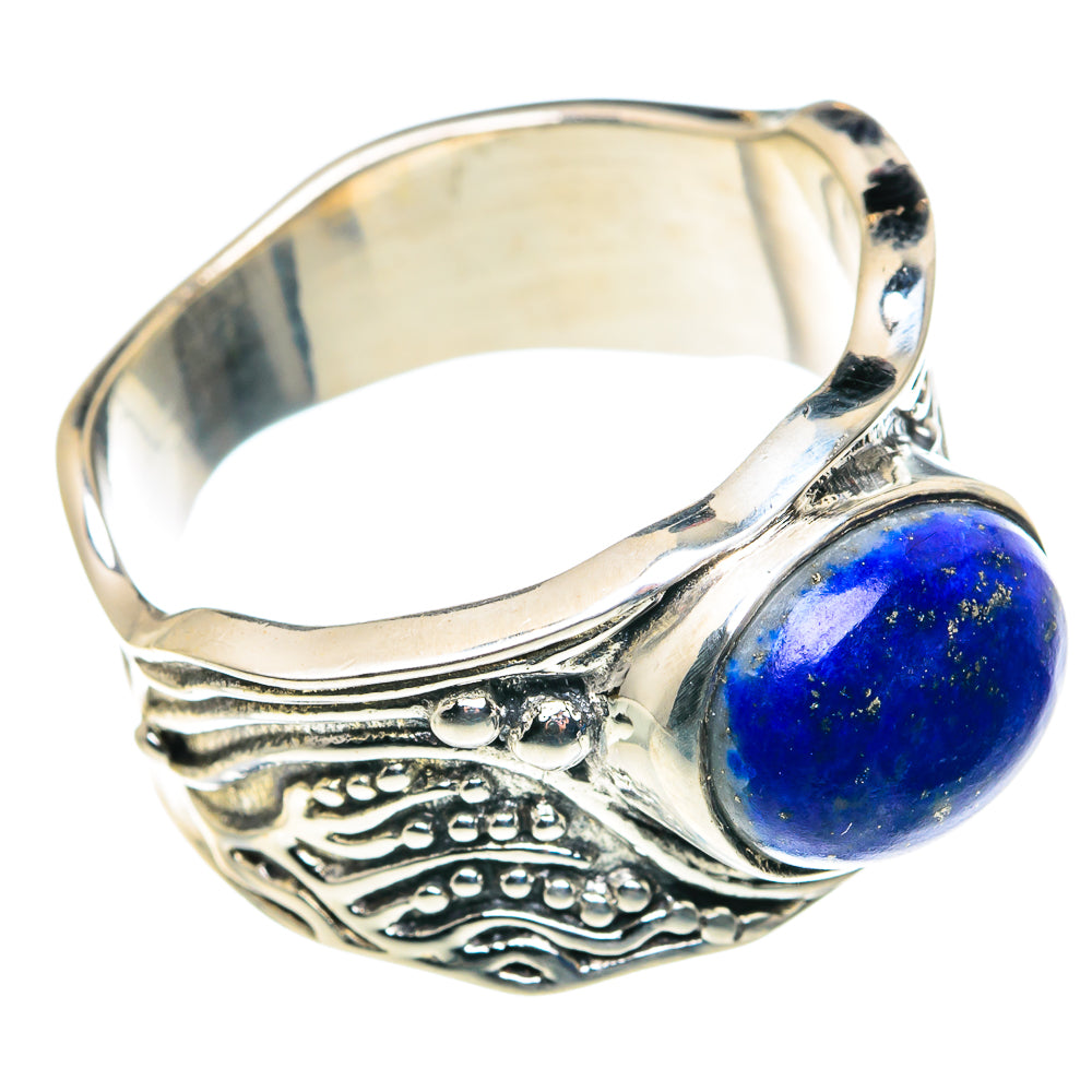 Lapis Lazuli Rings handcrafted by Ana Silver Co - RING89376