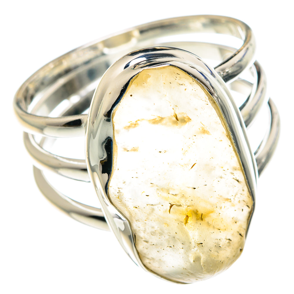 Libyan Glass Rings handcrafted by Ana Silver Co - RING89426