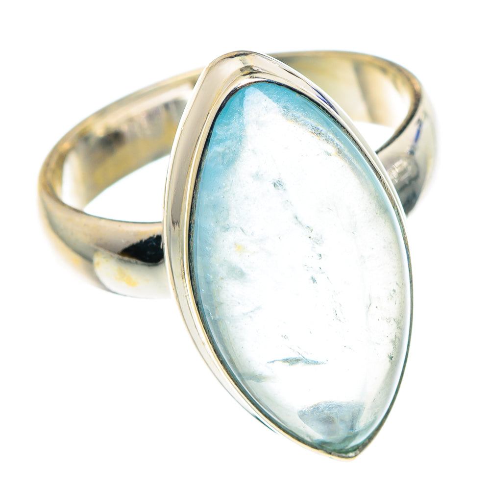 Aquamarine Rings handcrafted by Ana Silver Co - RING89445