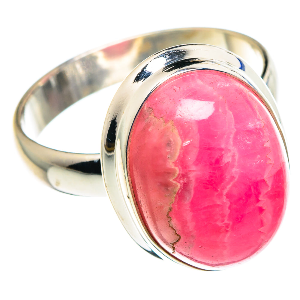 Rhodochrosite Rings handcrafted by Ana Silver Co - RING89460