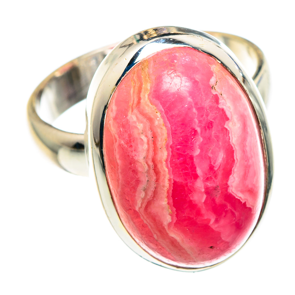 Rhodochrosite Rings handcrafted by Ana Silver Co - RING89555