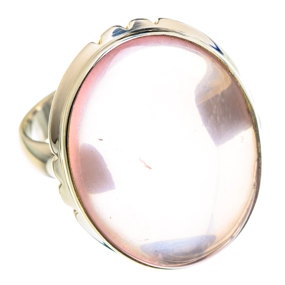 Rose Quartz Rings handcrafted by Ana Silver Co - RING89624