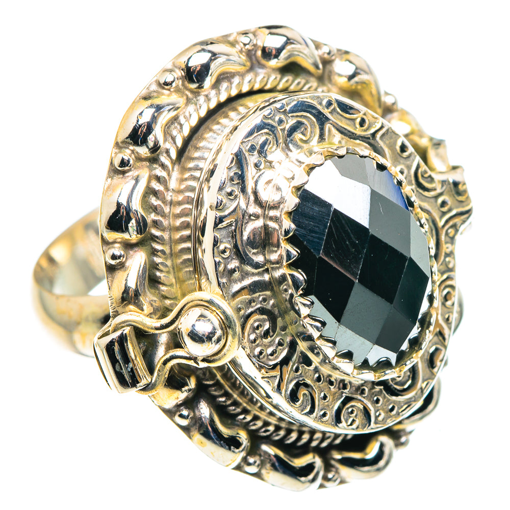 Hematite Rings handcrafted by Ana Silver Co - RING89641