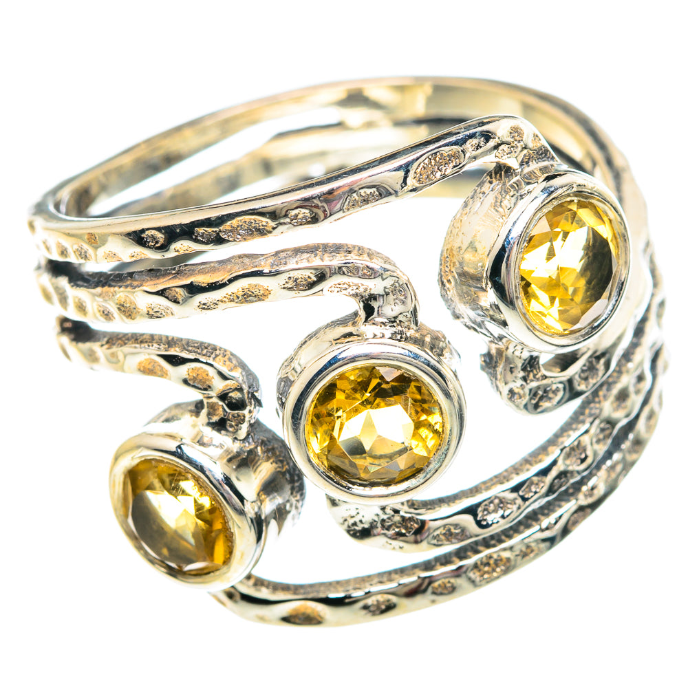 Citrine Rings handcrafted by Ana Silver Co - RING89756
