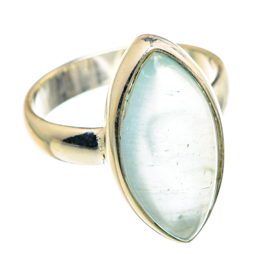 Aqua Chalcedony Rings handcrafted by Ana Silver Co - RING89781
