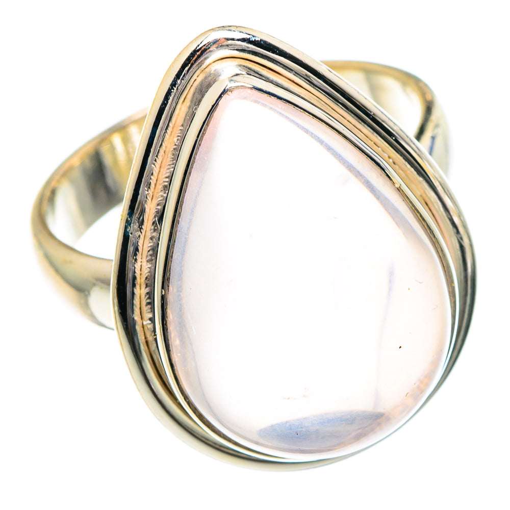 Rose Quartz Rings handcrafted by Ana Silver Co - RING89827