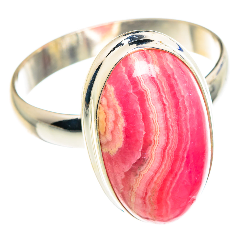 Rhodochrosite Rings handcrafted by Ana Silver Co - RING89859