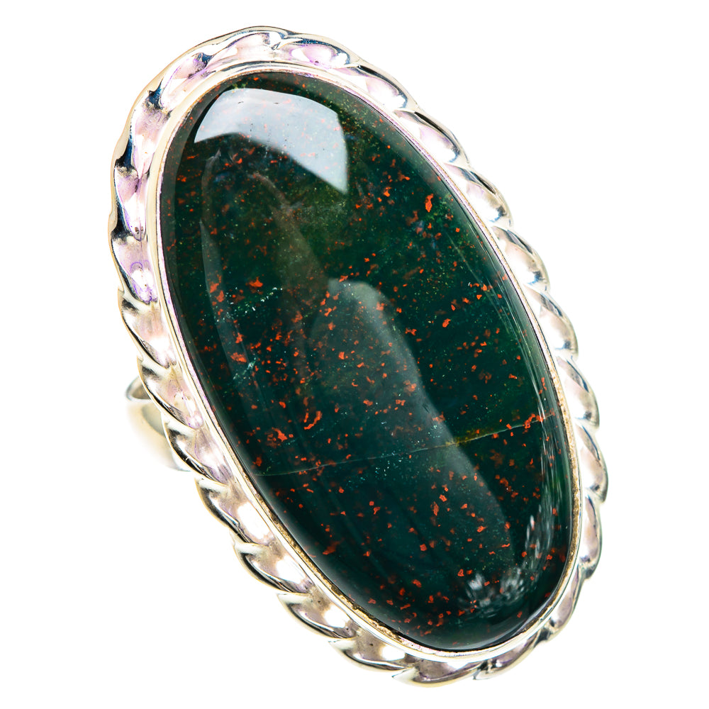 Bloodstone Rings handcrafted by Ana Silver Co - RING89921