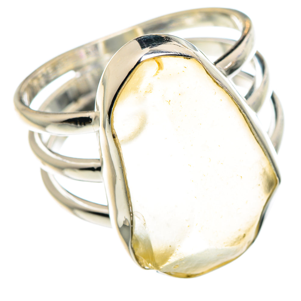 Libyan Glass Rings handcrafted by Ana Silver Co - RING90046