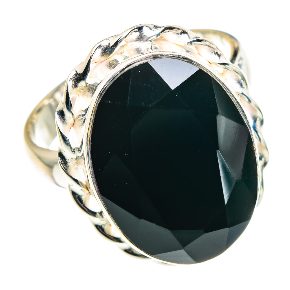 Black Onyx Rings handcrafted by Ana Silver Co - RING90057